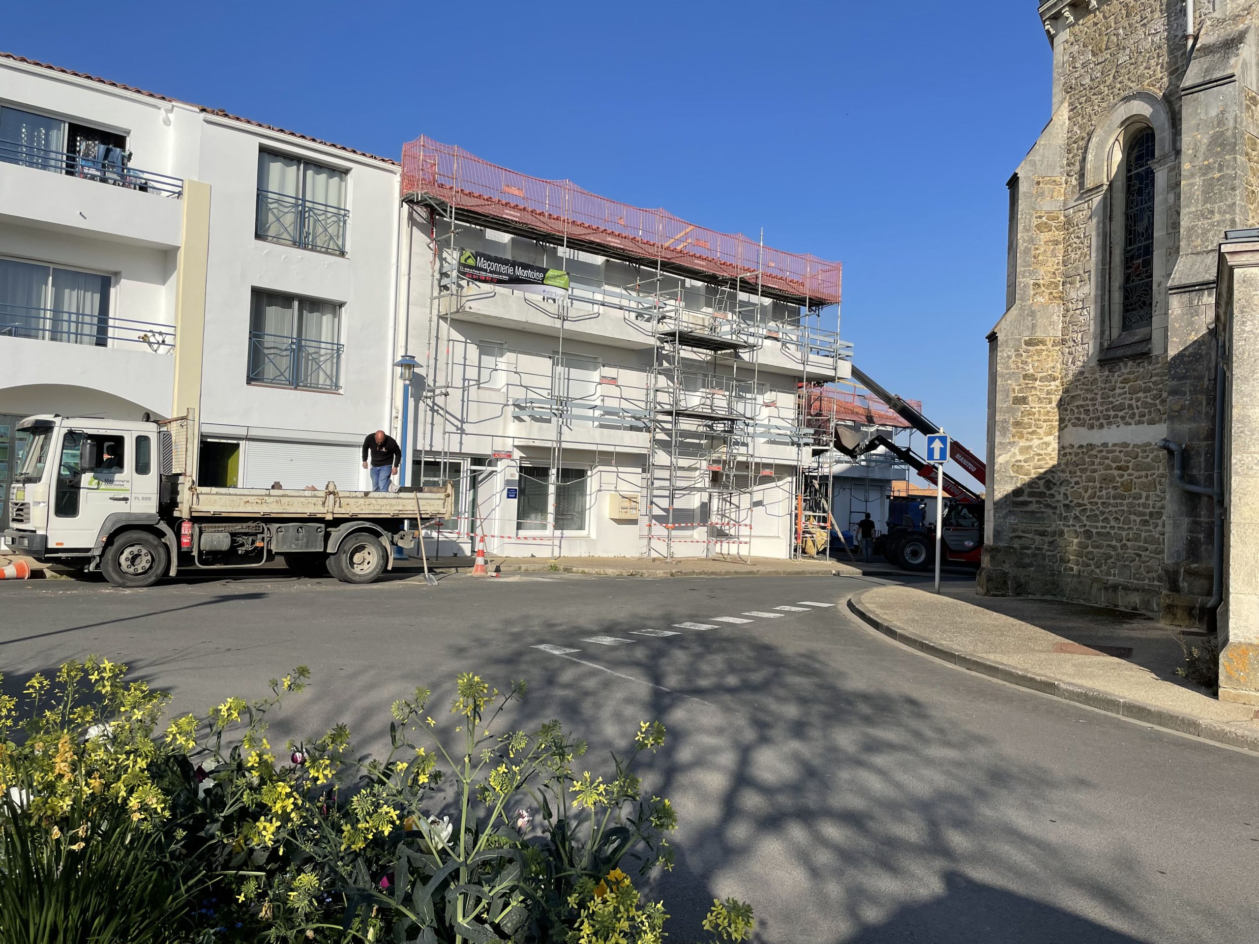 Rénovation de la couverture des locaux de l’ancienne Gendarmerie de Notre Dame de Monts 